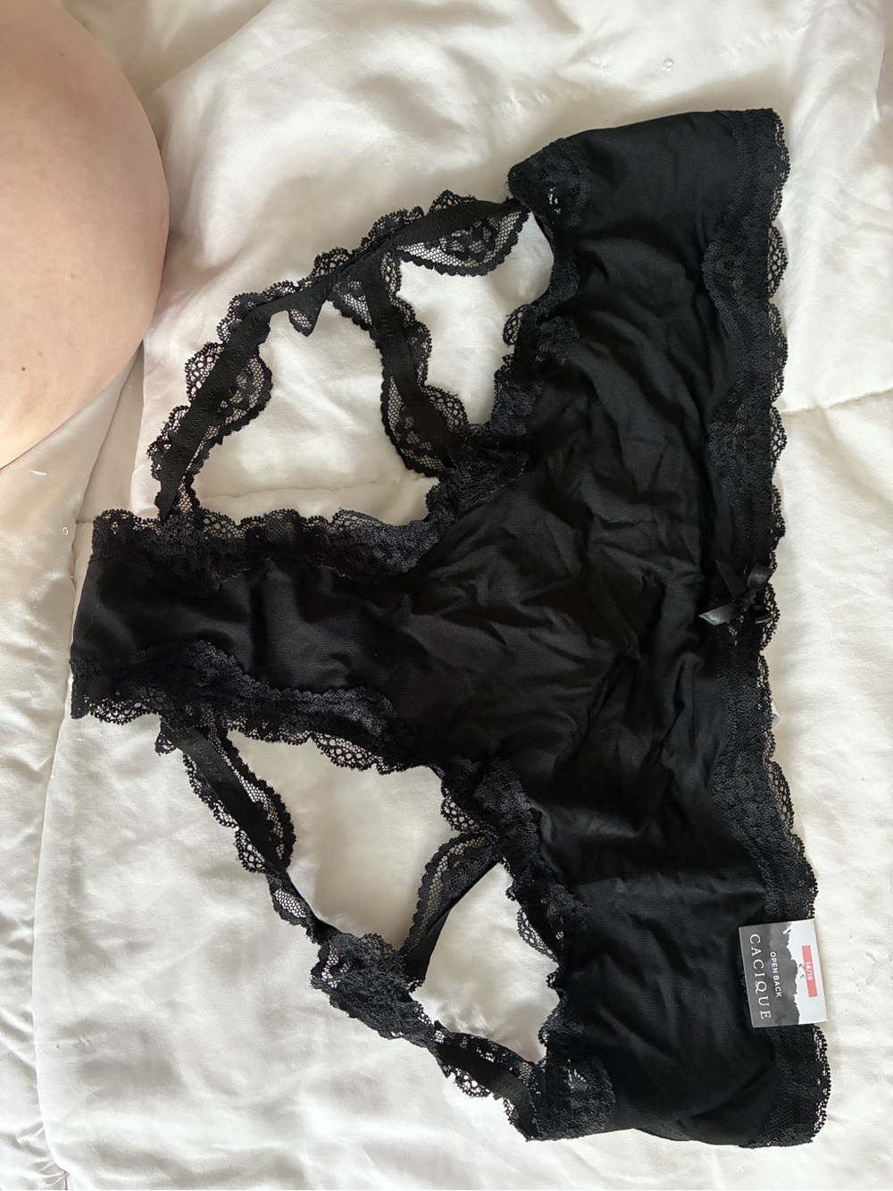 Cacique Black Lace Bikini Brief